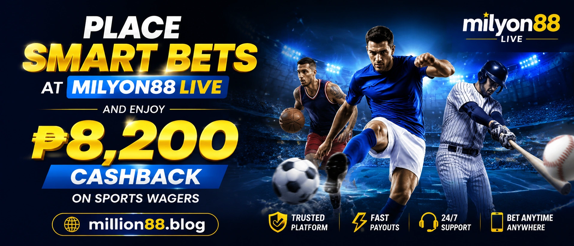 MILLION88 live market sports visual